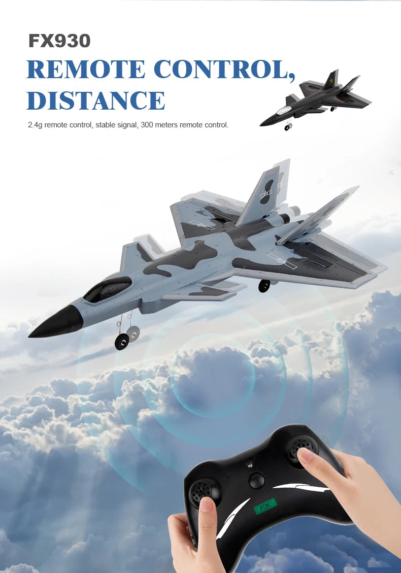 FX930 EPP Foam, FX930 REMOTE CONTROL, DISTANCE 2.4g remote control