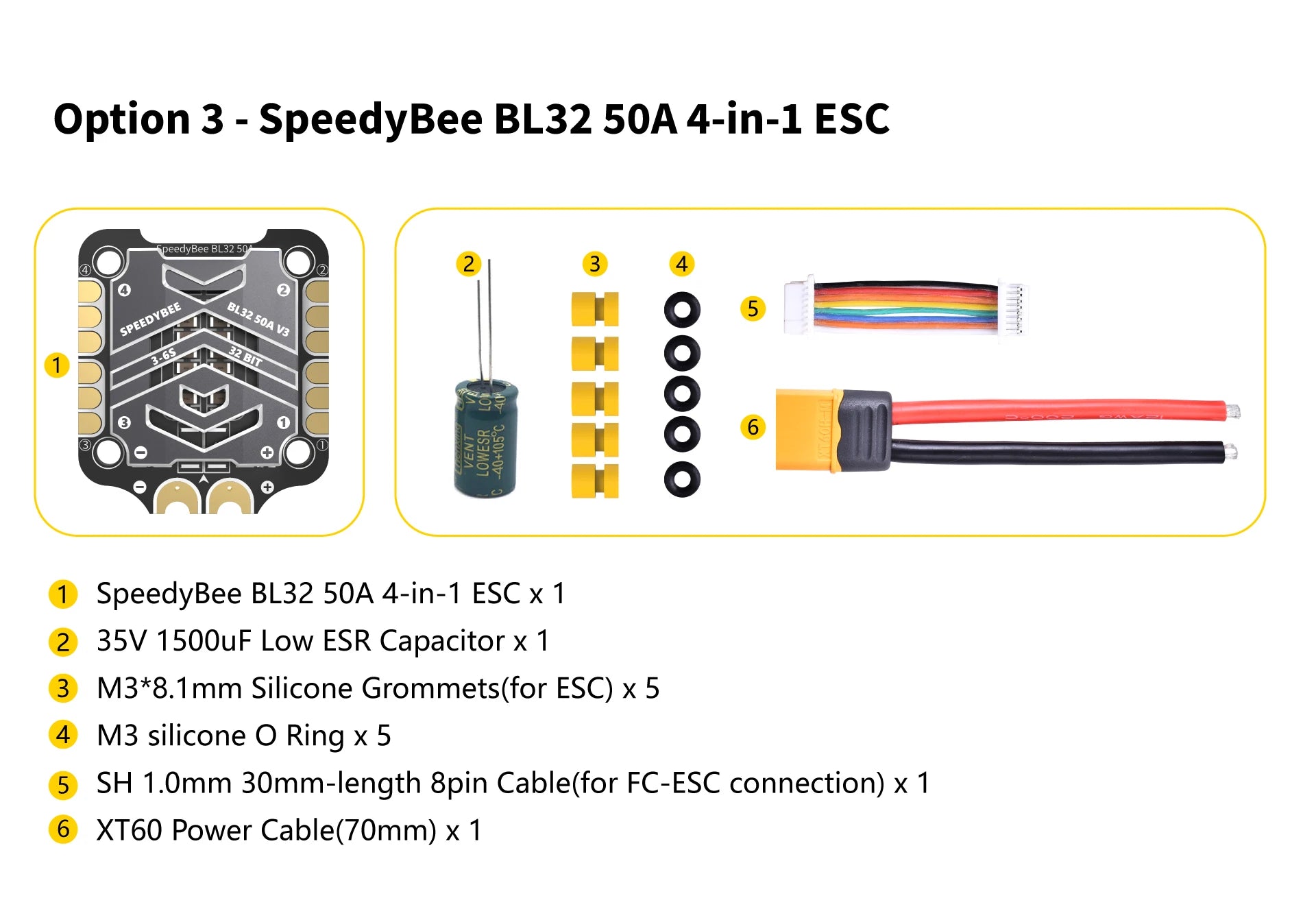 SpeedyBee F7 V3 BL32 50A 30x30 Stack Blackbox Data Analyze iNAV Betaflight Emuflight Wireless Firmware Flasher 30 SpeedyBee F7 V3 BL32 50A 30x30 Stack, if your producthas any quality problems, you can always contact us via Aliexpress.