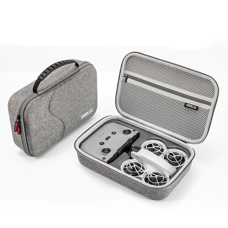 StartRC Shoulder Bag for DJI Neo – Portable Storage Case, splash‑proof PU hard shell, Type‑1/Type‑2 travel options