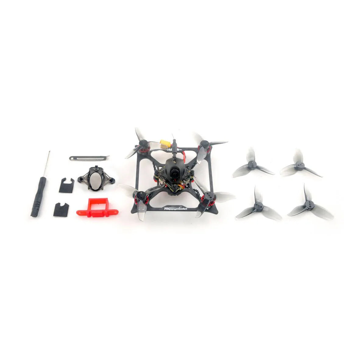HappyModel Bassline - 2S 2inch Micro FPV Toothpick Drone X12 5in1 AIO Flight Controller 2.4G ELRS 400mW EX1103 KV11000 90mm Frame 14 HappyModel Bassline, bassline's versatility, compact design, and compatibility with different receiver options make it an
