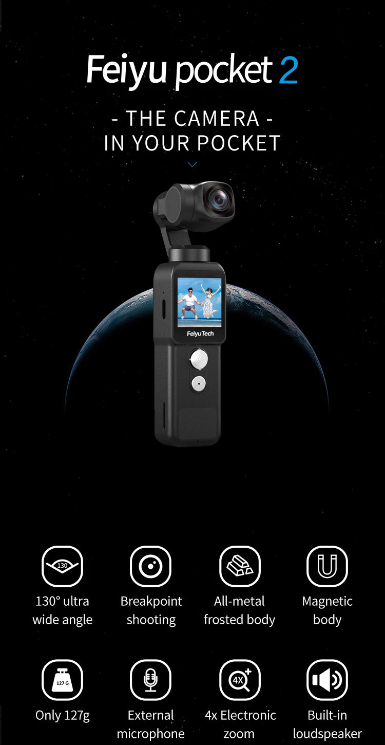 Feiyu Pocket 2, feiyu pocket 2 THE CAMERA IN YOUR POCKET Fei