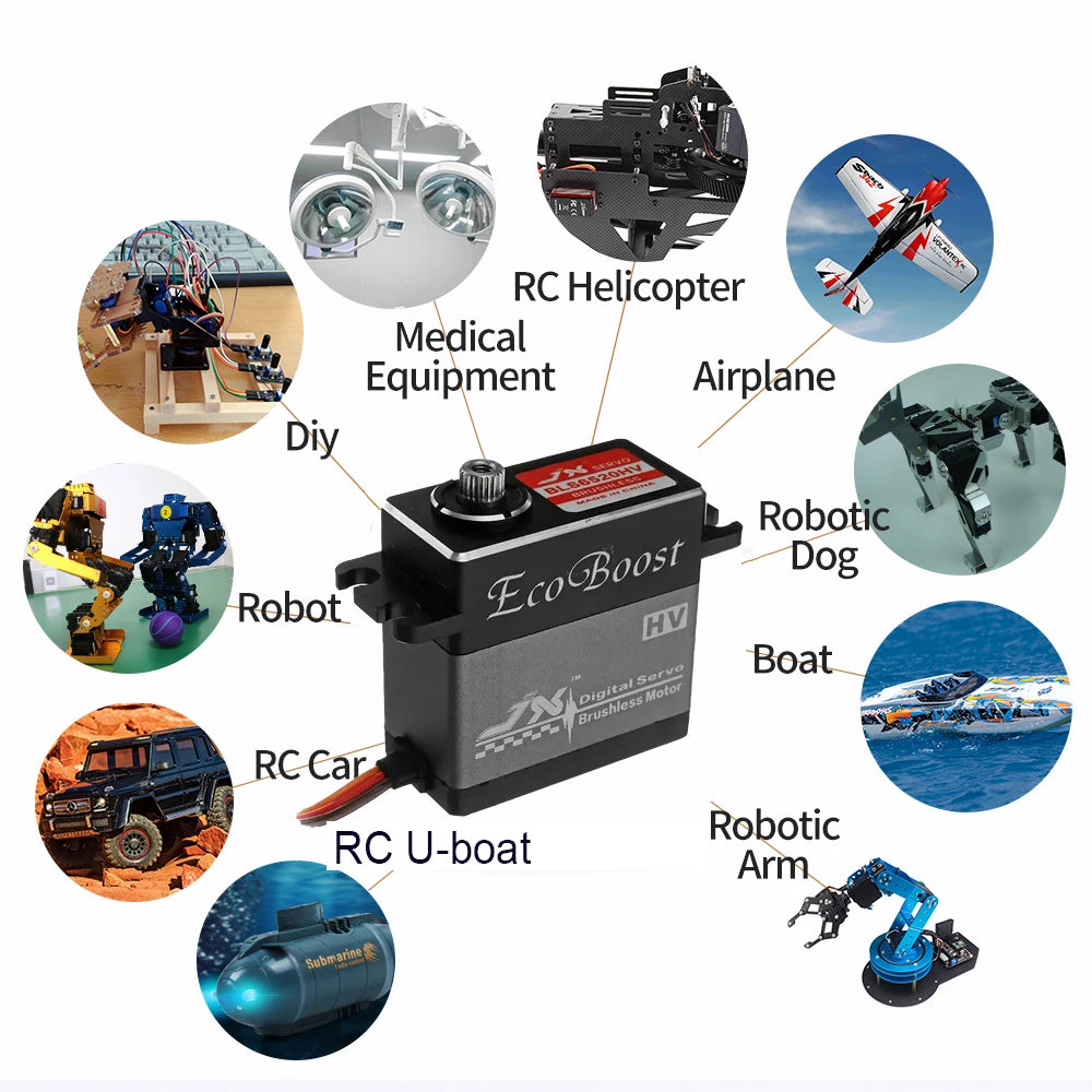 JX Servo, RC Helicopter Medical Equipment Airplane Diy Robotic Robot Boat RC U