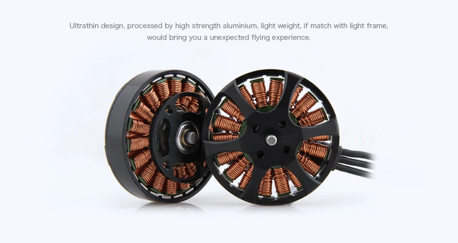 T-motor MN4004 KV300 KV400 Outrunner Brushless Motor - 1.3KG Thrust Antigravity motor For Heavy Multicopter rotor Quadcopter Helicopter 9 T-motor, ultrathin design; processed by high strength aluminium; light weight . if match