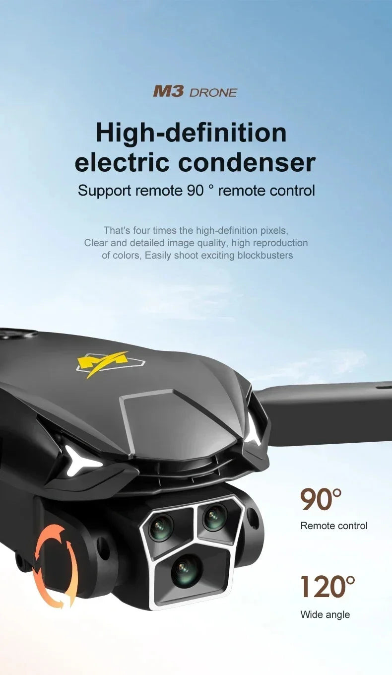 M3 Drone, m3 drone high-definition electric condenser