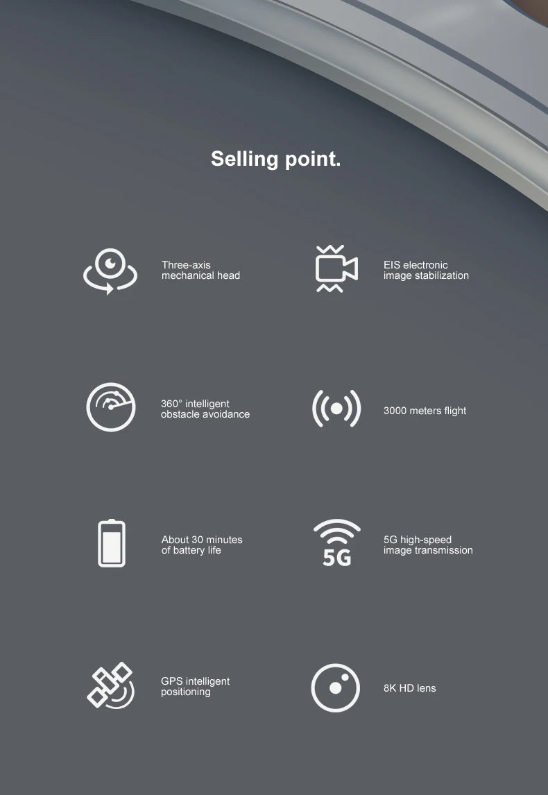 RG106 MAX Drone - Professional GPS 6K HD Dual HD Camera with 3-Axis Gimbal FPV Obstacle Avoidance Brushless Foldable Quadcopter Toys Professional Camera Drone 33 RG106 MAX Drone, 5G high-speed of battery llife image transmission 56 GPS intelligent positioning 8K HD