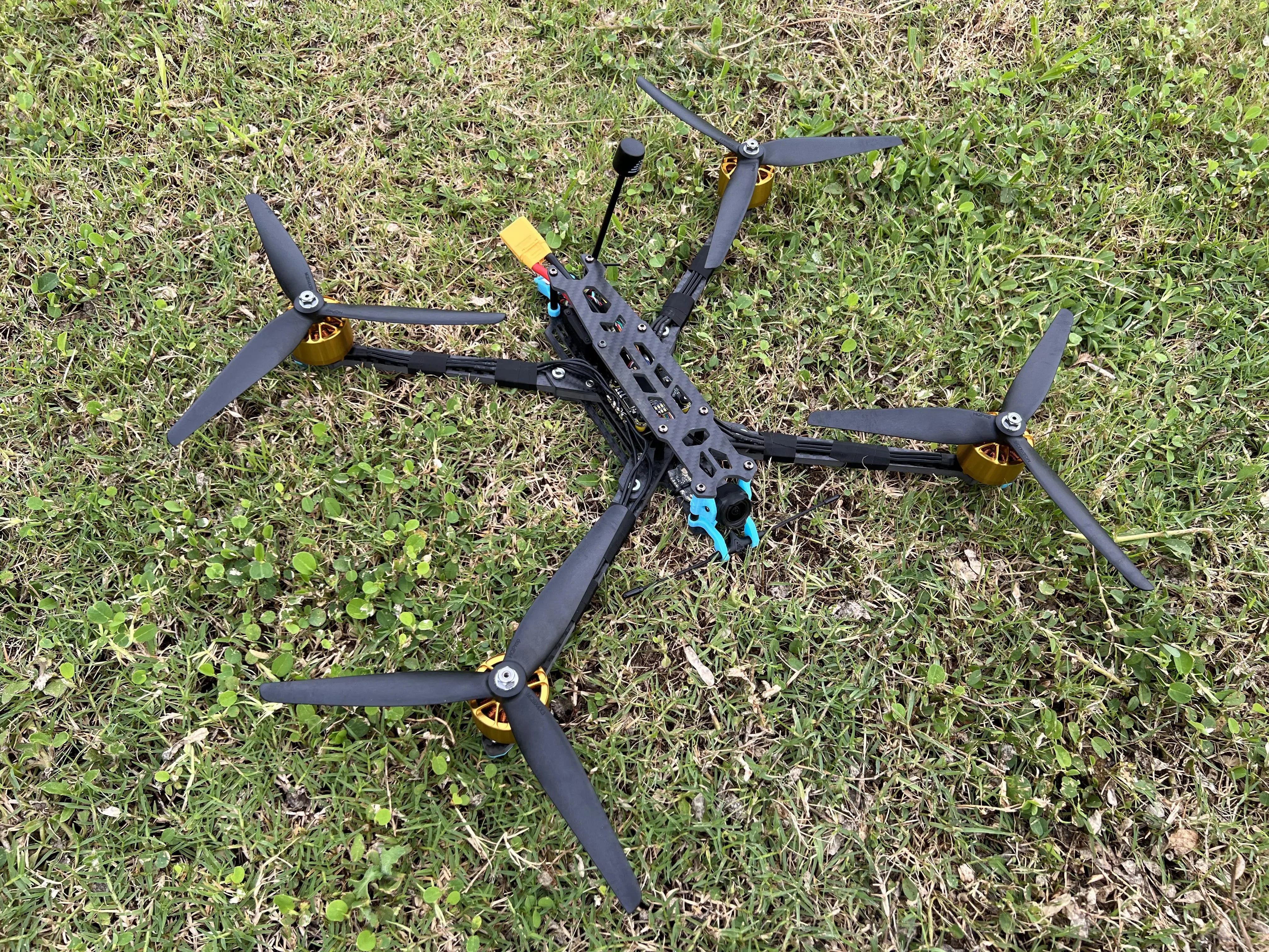 RCDrone Dolphin 10 Inch FPV, Install antenna first, then power on; setup optional receivers and VTX; thermal imager and camera details provided.