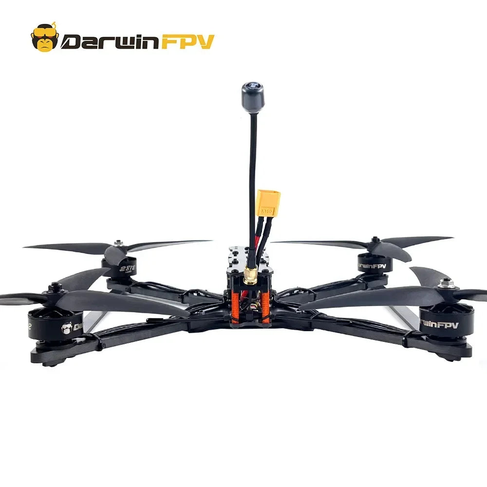 DarwinFPV X9 9 inch FPV Analog Drone - 3KM Distance 2.5KG Payload F11 FC 100A 4in1 ESC 2812 1100KV Motor 5.8Ghz 1W VTX 3-6S RC Long Range Quadcopter