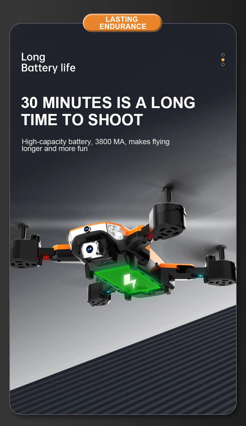 R2S Drone /US30 Drone - 4K Professional Aerial Photography Aircraft Mini Obstacle Avoidance 8K Drone Equipped With Camera 5000M Gift 42 R2S Drone /US30