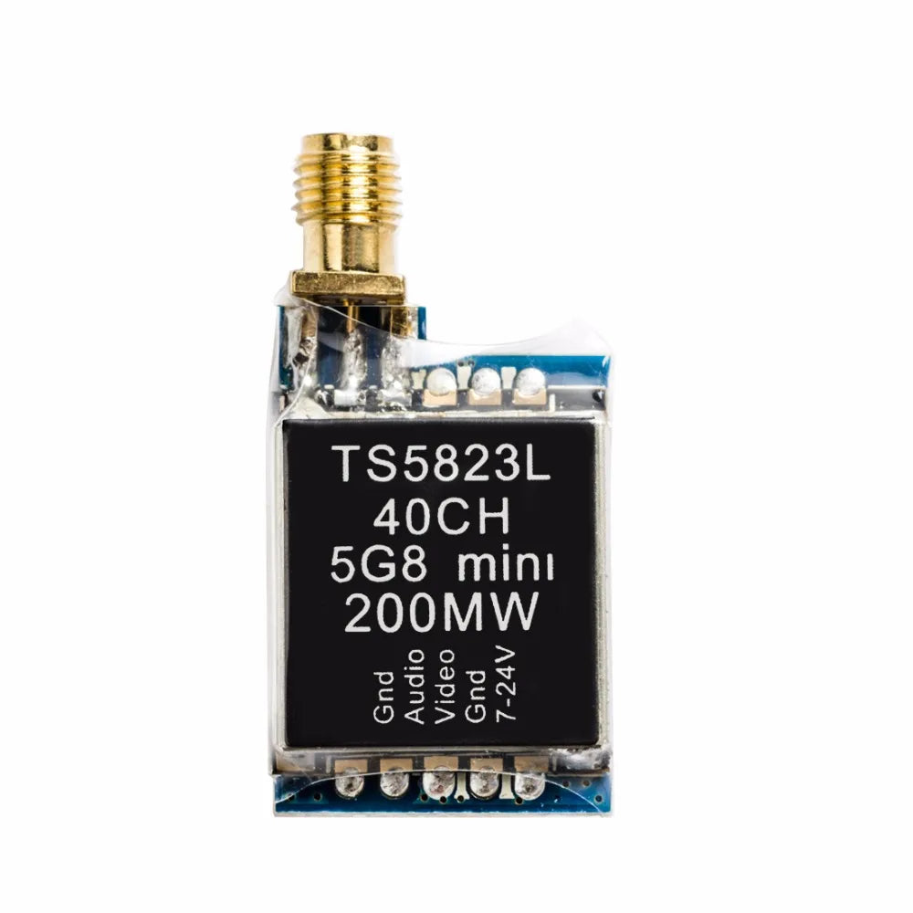 AKK TS5823L/TS5828L VTX - 5.8G FPV Audio Video Transmitter RP-SMA Female for Mini FPV Quadcopter 36 AKK TS5823L/TS5828L VTX, small size and light weight,easy to change CH,32channels: Cover A, B