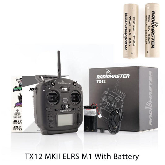 RadioMaster TX12 MKII 16CH ELRS CC2500 Hall Gimbals Radio Transmitter Support OPENTX EDGETX - RCDrone