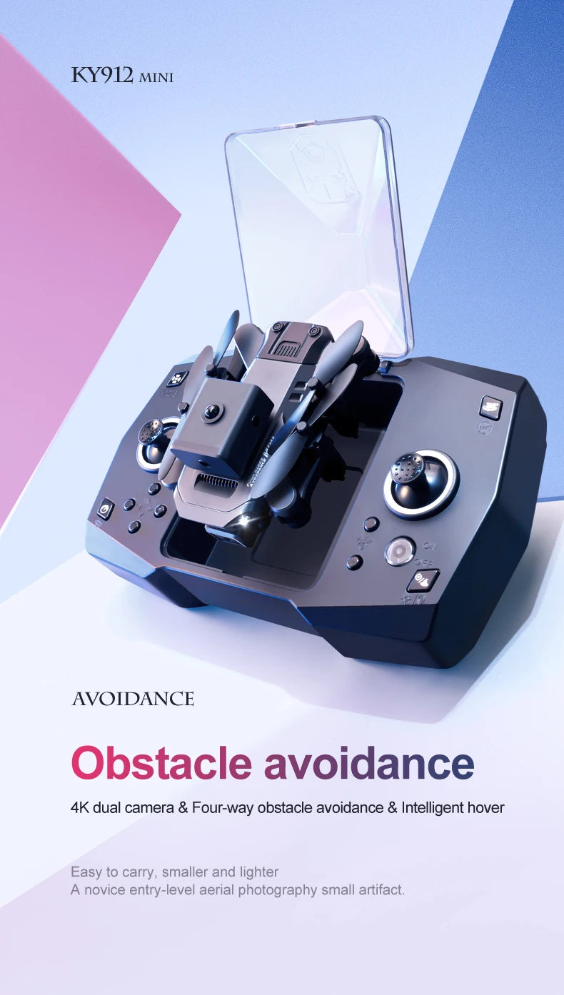 XYRC KY912 Mini Drone, ky912 mini avoidance obstacle avoidance 4k dual camera