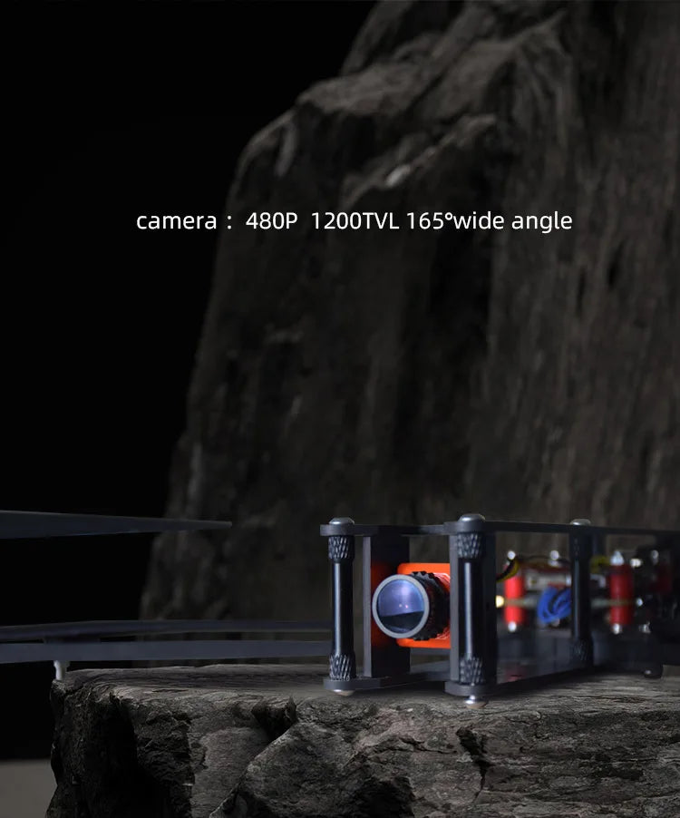 RCDrone FLH10 10inch FPV, RCDrone FLH10 features a 10-inch FPV drone with a 3.5KG payload, long-range design, and a 480P camera with 165° wide-angle view.