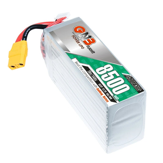 Gaoneng GNB 6S 22.2V 8500mAh 70C Lipo Battery For FPV Drone With XT90/T Plug