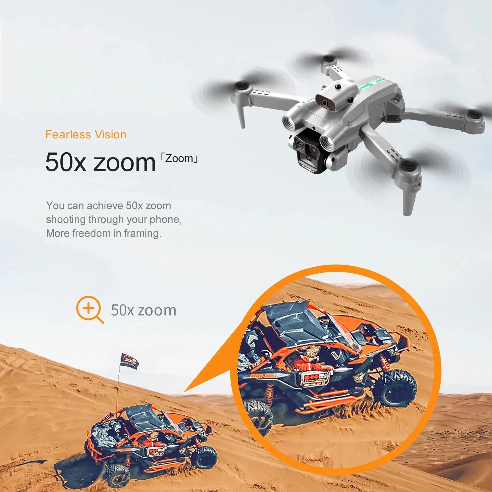 S92 Drone - HD 4K Camera Drone with High Grip, Foldable, Mini RC, WiFi, Aerial Photography, Four-wheel Vehicle, Toys, Helicopter Camera 28 S92 Drone, 5ox zoom tzoomu you can achieve 50x