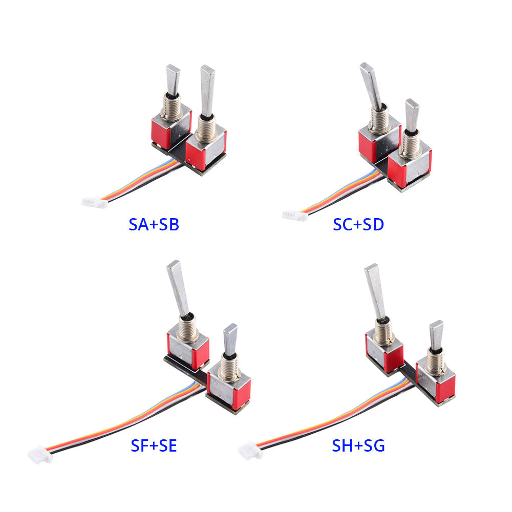 SA+SB/SC+SD/SF+SE/SH+SG Switch Assemblies for TX16S MKII 