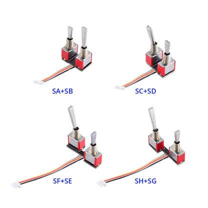 SA+SB/SC+SD/SF+SE/SH+SG Switch Assemblies for TX16S MKII 