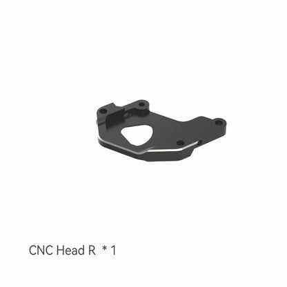 Accessories for SpeedyBee Mario 5, Black CNC Head R mounting bracket plate with multiple screw holes, accessory for SpeedyBee Mario 5.