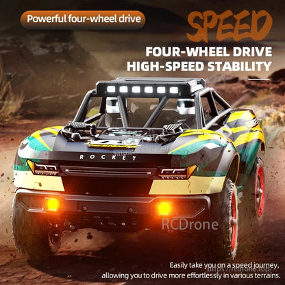 SCY 18103 PRO 1/18 RC Car, A 1/18 scale RC car with 4WD brushless power, reaching 60km/h off-road, suitable for adults and kids.