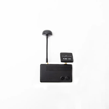 SKYZONE SteadyDigital 10 PRO 5.8G VRX receiver with antennas attached, top view