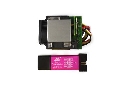 DFRobot SEN0366 Infrared Laser Distance Sensor, Infrared laser distance sensor with USB-TTL auto programmer.