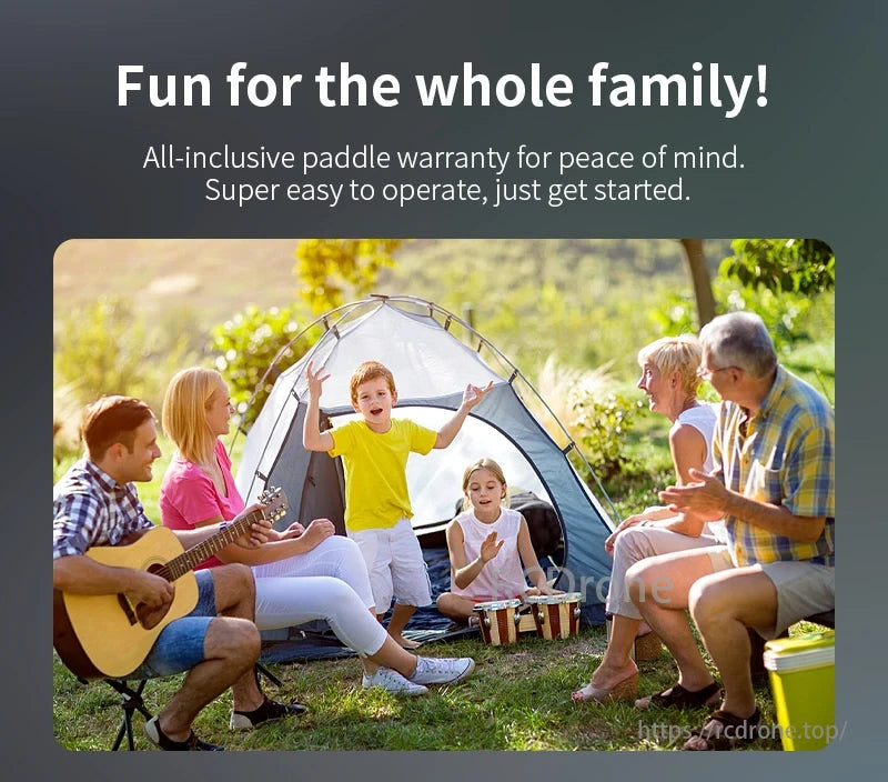 SG500 MAX Drone, Family-friendly, easy-to-operate paddles with an all-inclusive warranty for worry-free enjoyment.