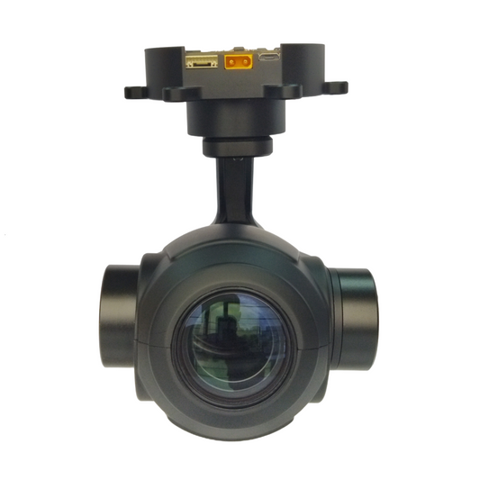 TOPOTEK SIP20S90 Drone Camera Gimbal - 20x Optical Zoom 1080P Camera + 3-axis IP Gimbal