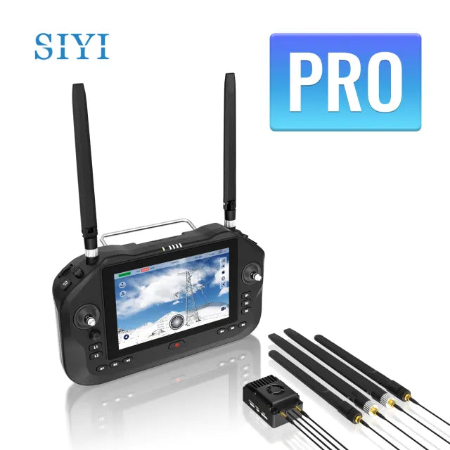 SIYI UniRC 7 / 7 Pro - 2.4 & 5 GHz 40KM 7 Inch 1080P Handheld Ground Station for UAV Drone