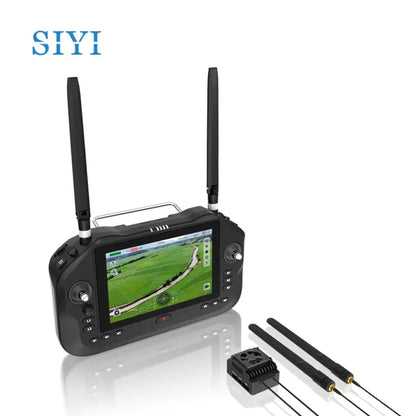 SIYI UniRC 7 / 7 Pro - 2.4 & 5 GHz 40KM 7 Inch 1080P Handheld Ground Station for UAV Drone