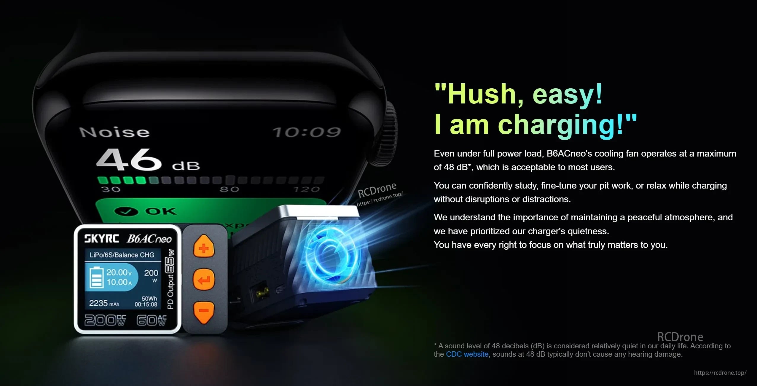 SKYRC B6ACNeo Balance Charger 200W DC / 60W AC