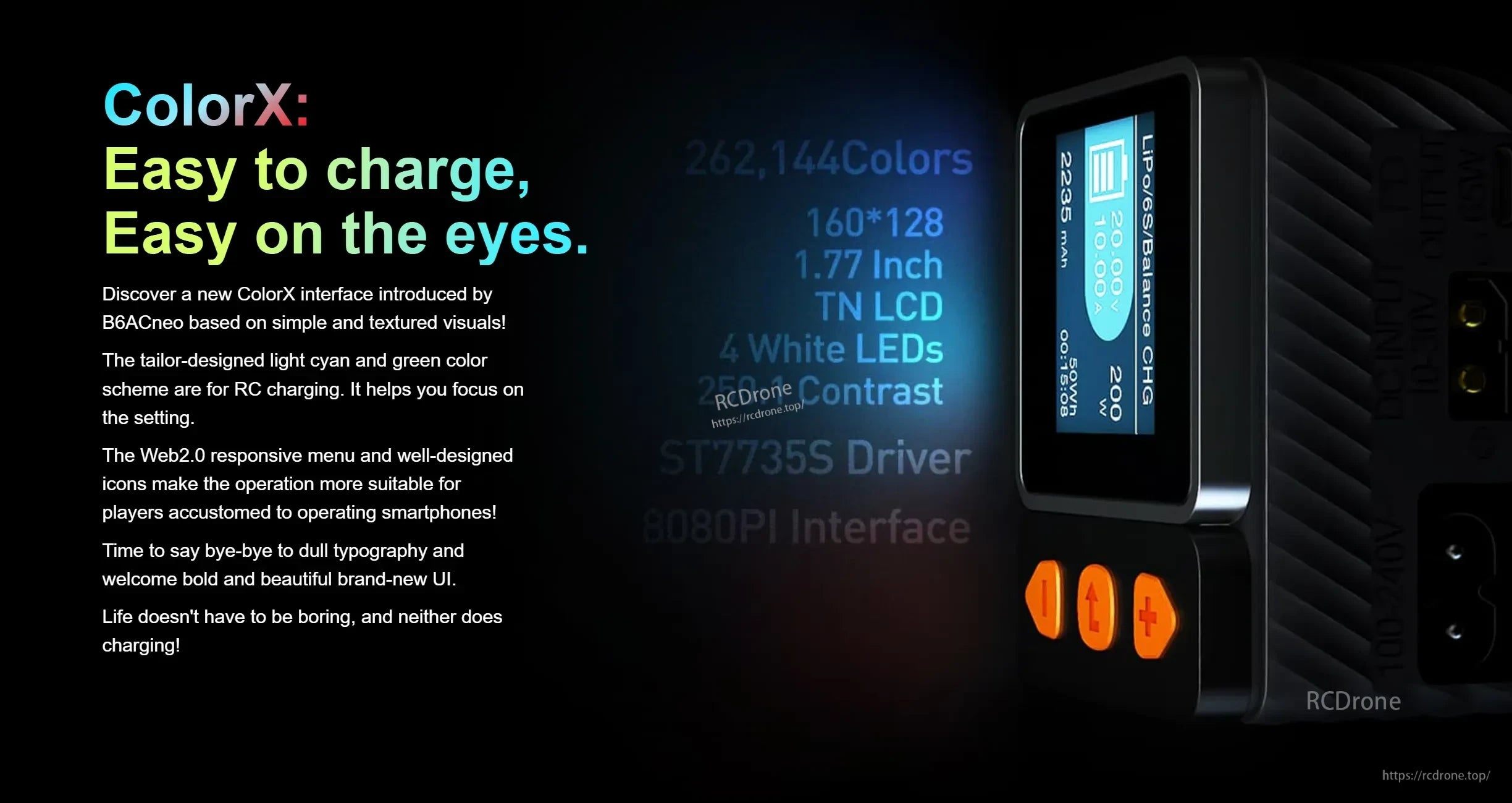 SKYRC B6ACNeo Balance Charger 200W DC / 60W AC