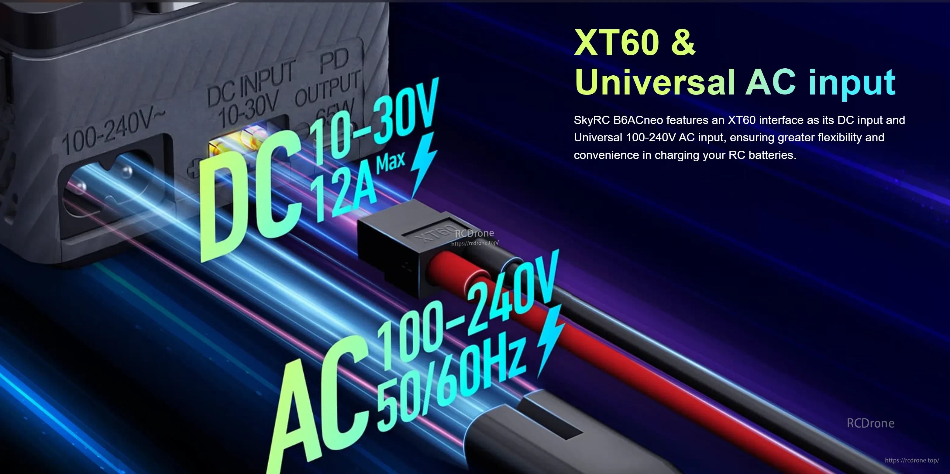 SKYRC B6ACNeo Balance Charger 200W DC / 60W AC