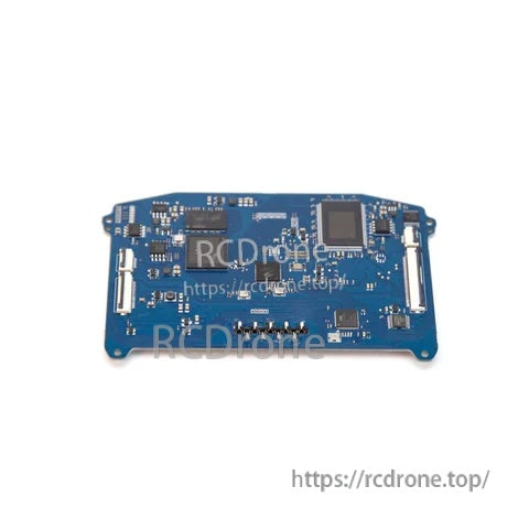 SKYZONE Cobra X FPV goggle replacement main board PCB, front side with ribbon connectors