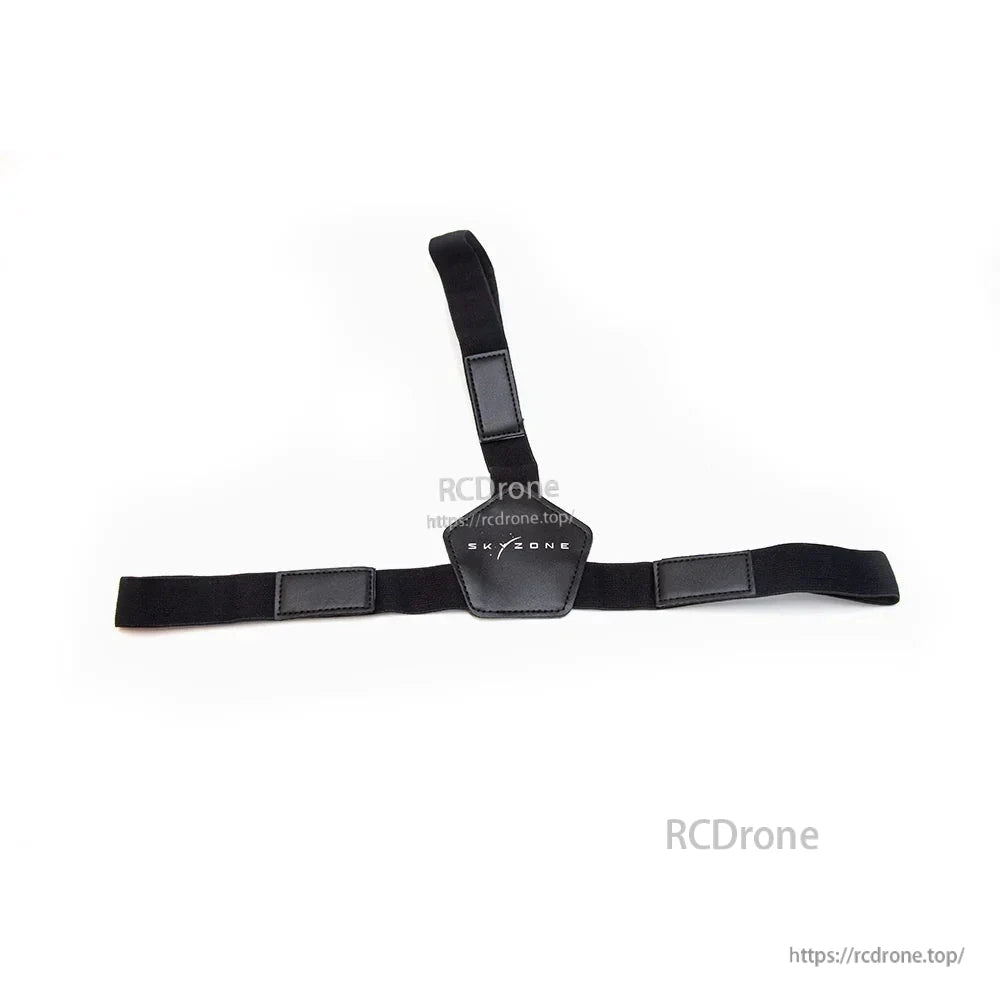 Adjustable replacement head strap for SKYZONE goggles with top strap and side bands