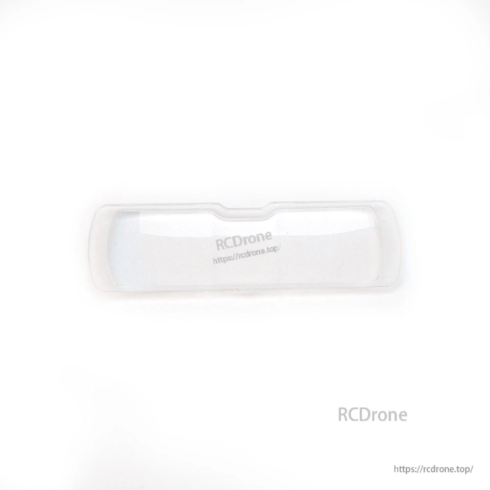 Clear plastic lens cover or screen protector piece for Cobra X goggles