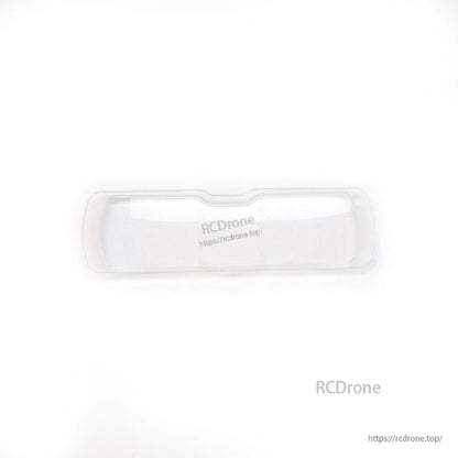 Clear plastic lens cover or screen protector piece for Cobra X goggles