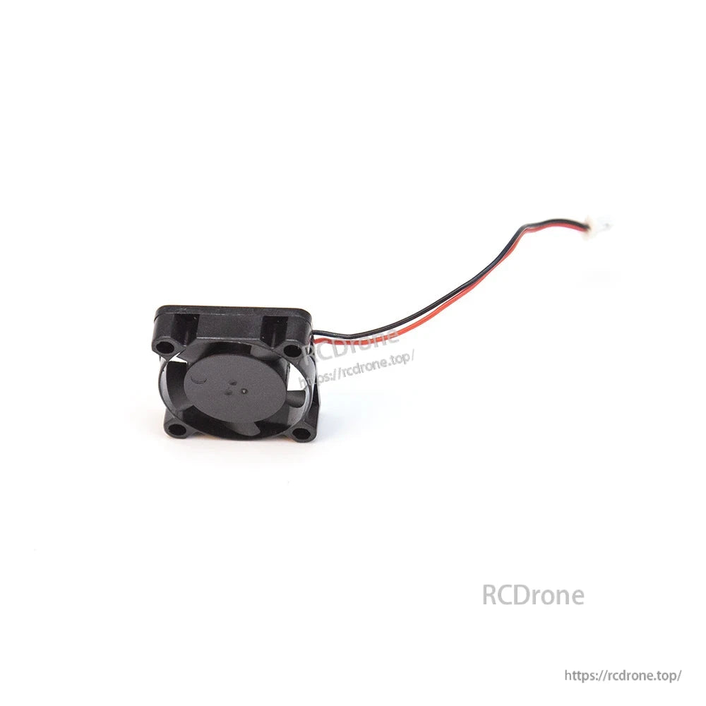 SKYZONE SKY04X/EV300O FPV goggle fan side profile showing housing thickness and wire exit