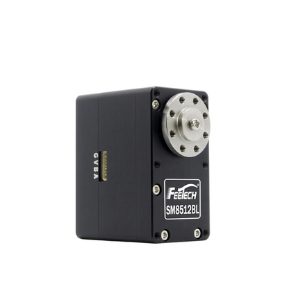 FEETECH SM8512BL Servo Motor, 12V RS485 Brushless, 85kg.cm Torque, Steel Gears, Aluminium Case, 360° Control