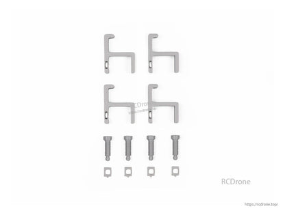 SO-ARM101 AI Arm 3D printed PLA+ kit includes clamps, screws, and washers for LeRobot assembly.