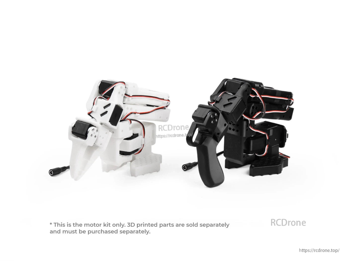 SO-ARM101 Robot Arm, Open-source motor kit for 6-axis robot arm with UART and 12-bit encoder, no 3D-printed parts required.