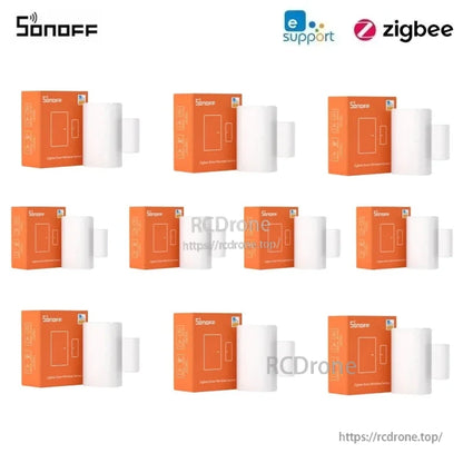 SONOFF SNZB-04P Zigbee Door Window Sensor, SONOFF SNZB-04P is a Zigbee door/window sensor with tamper alert, 5-year battery, local scenes, and works with Alexa and Google Assistant.