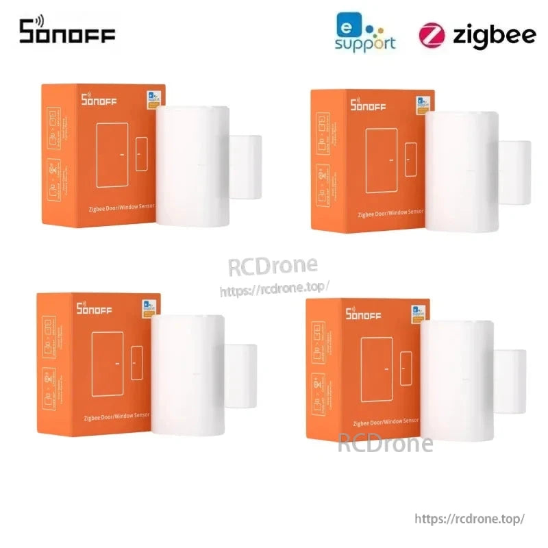 SONOFF SNZB-04P Zigbee Door Window Sensor, The SONOFF SNZB-04P is a compact, long-lasting Zigbee door/window sensor with tamper alerts, voice control support, and easy setup for secure smart home automation.