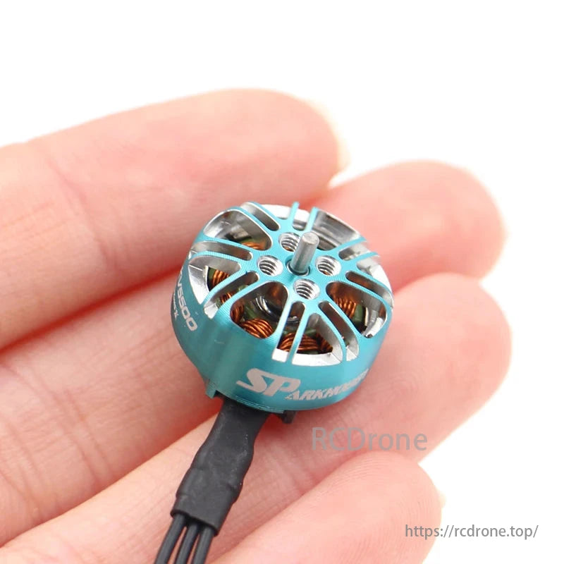 SPARKHOBBY XSPEED 1303.5 brushless motor for RC drones, with various KV options available.