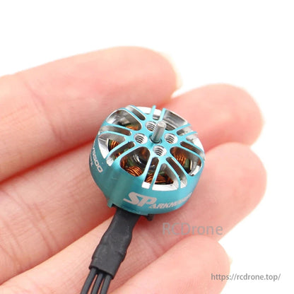 SPARKHOBBY XSPEED 1303.5 brushless motor for RC drones, with various KV options available.
