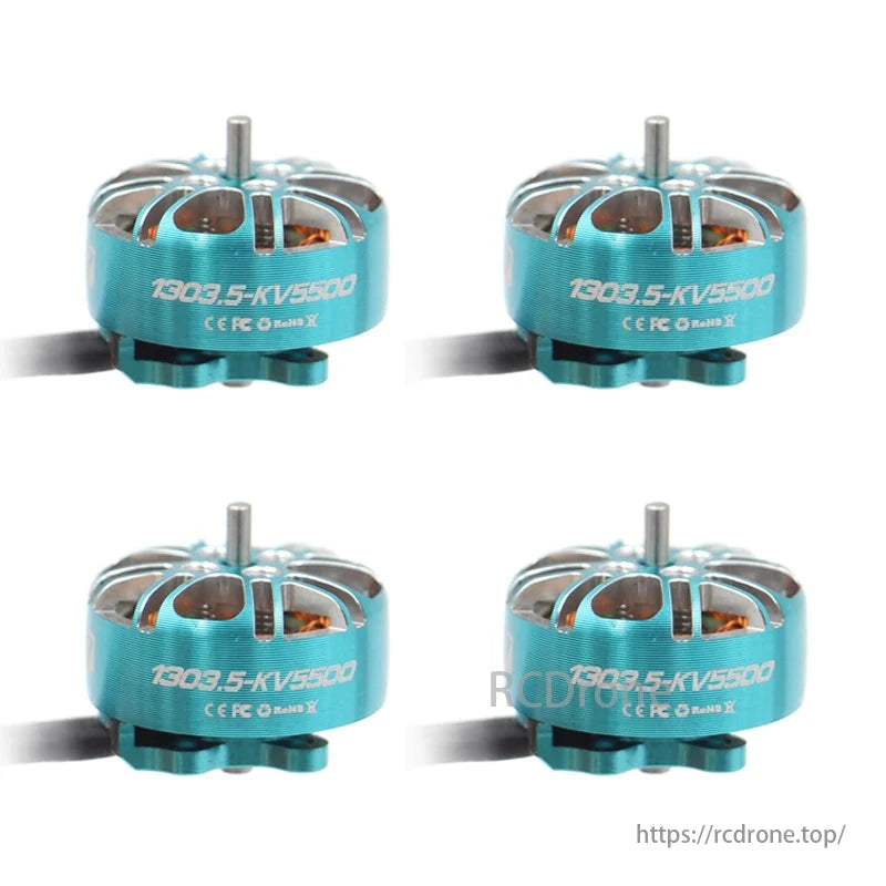 SPARKHOBBY XSPEED 1303.5 brushless motor, available in 2500KV, 3800KV, 5500KV, suits 2.0-inch Cinewhoop and 2.5-inch Toothpick drones.