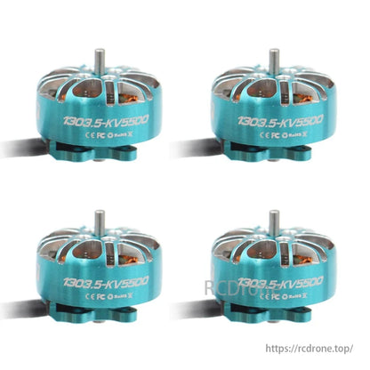 SPARKHOBBY XSPEED 1303.5 brushless motor, available in 2500KV, 3800KV, 5500KV, suits 2.0-inch Cinewhoop and 2.5-inch Toothpick drones.