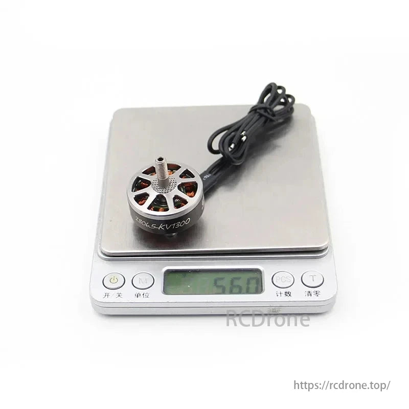 SPARKHOBBY XSPEED 2806.5 1300KV Brushless Motor, This motor has a powerful configuration, hollow shaft, and is rated for 4-6S LiPo, delivering good thrust-efficiency balance with smooth and quiet performance.