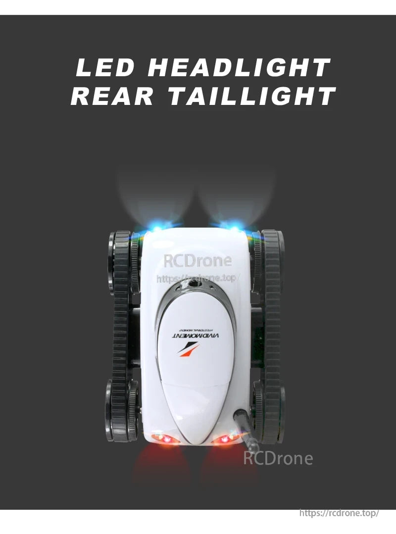 SQN-019 FPV RC Tank, The SQN-019 FPV WiFi RC Tank is an app-controlled crawler toy for real-time video exploration.