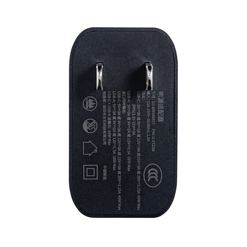 STARTRC 65W Charger, This charger supports DJI drones.