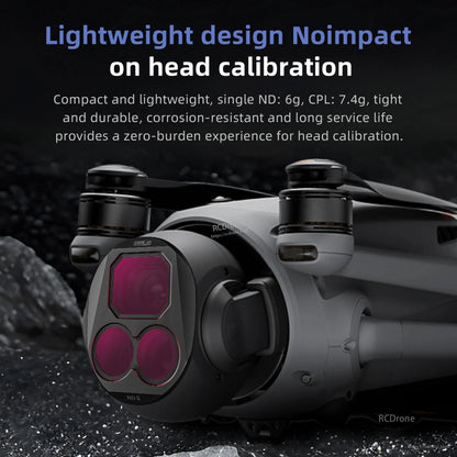 The STARTRC Camera Lens Filter Kit for DJI Mavic 4 Pro includes ND filters and CPL filter with lightweight design and corrosion-resistant construction.