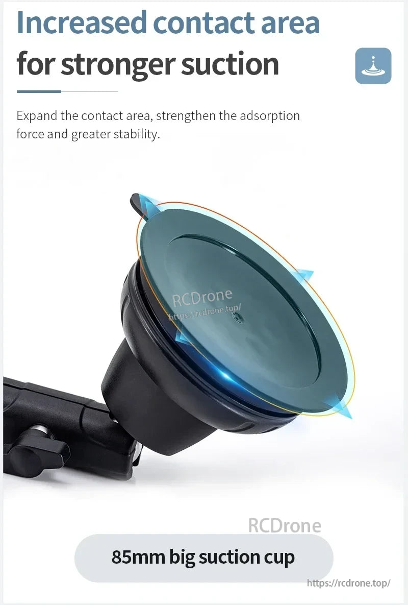 STARTRC Camera Mount, Big suction cup for stronger hold and stability